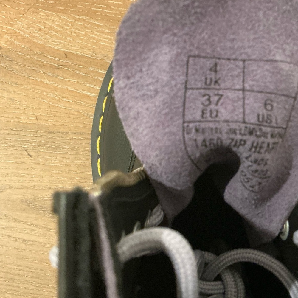 Dr. Martens Women's 1460 Zip Heart Boots - Picture 8 of 8